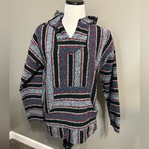 Sundpecs Baja Boho style, heavy weight sweatshirt, hoodie  size large‎